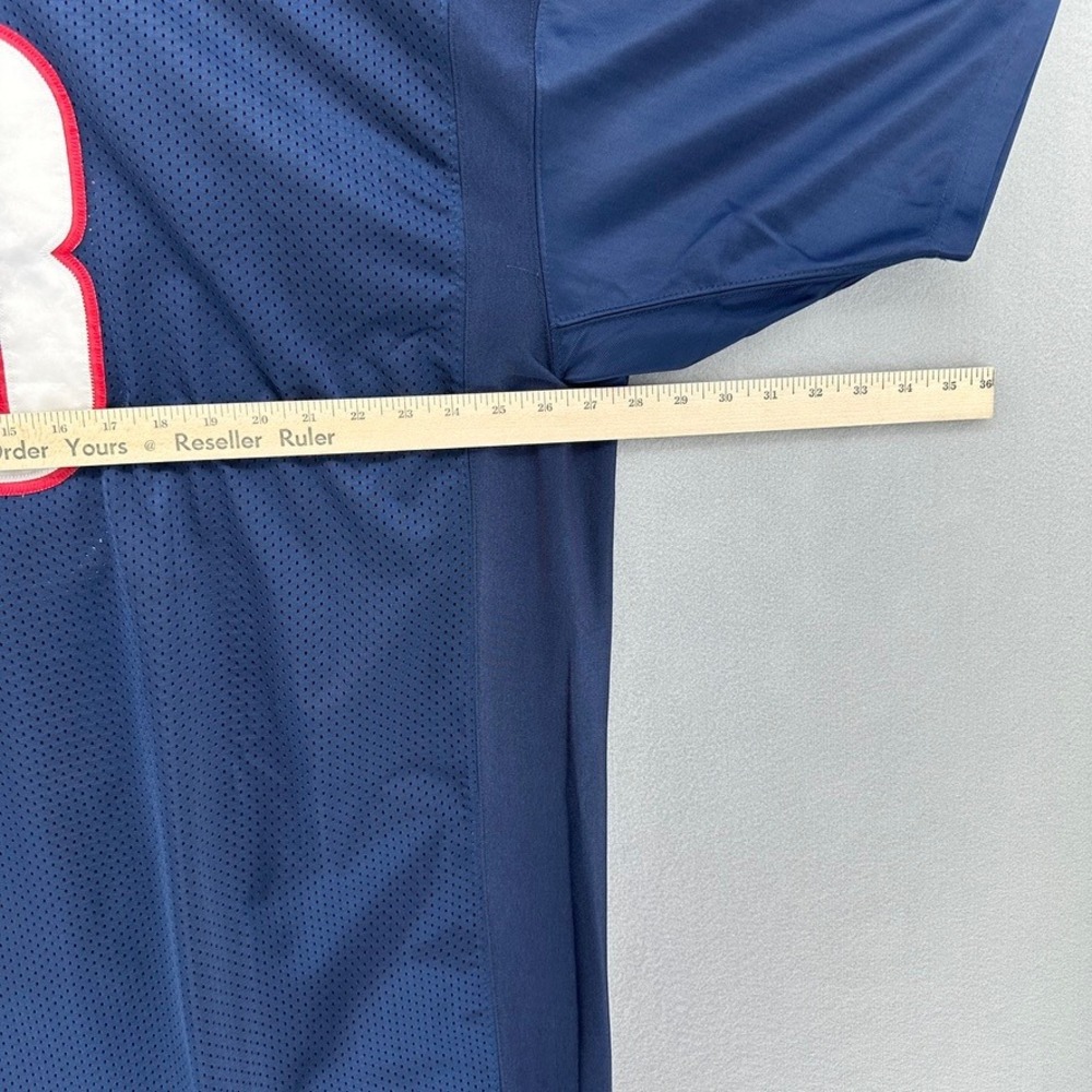 Y2K Houston Texans David Carr Reebok On Field Jersey Navy Blue SZ 56 3XL VTG - Picture 5 of 10